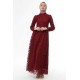 Ahunisa Henna Abiye Bordo 5646