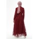 Ahunisa Henna Abiye Bordo 5646