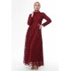 Ahunisa Henna Abiye Bordo 5646