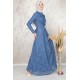Ahunisa Tanem Abiye İndigo 6525