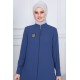 Arma desenli kol seritli ferace İndigo 2176