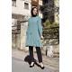 Moda Çizgi Desenli Tunik
