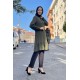 Moda Çizgi Desenli Tunik