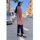 Moda Çizgi Desenli Tunik