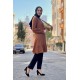 Moda Çizgi Desenli Tunik
