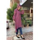 Moda Çizgi Desenli Tunik