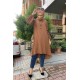 Moda Çizgi Desenli Tunik