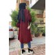 Moda Çizgi Desenli Tunik