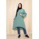 Moda Çizgi Desenli Tunik