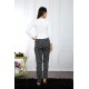 Bayan %100 Pamuk Penye Tek Alt Pijama 27280