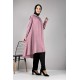 Moda Çizgi Desenli Tunik