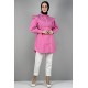 Moda Çizgi Desenli Tunik