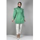 Moda Çizgi Desenli Tunik