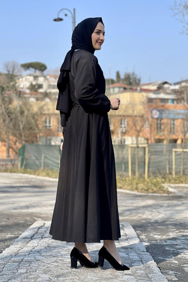 Moda Çizgi Tesettür Elbise