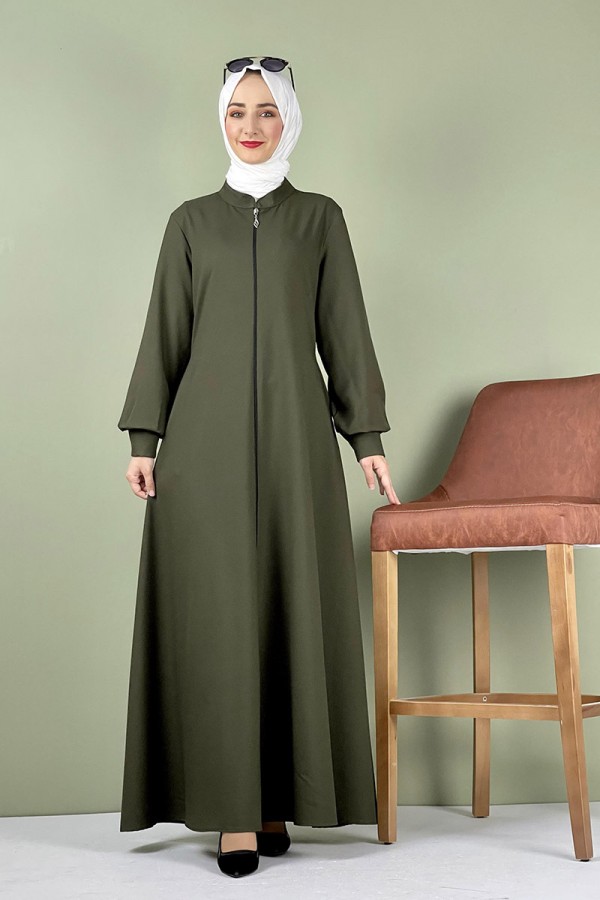 Moda Çizgi Büyük Beden Ferace
