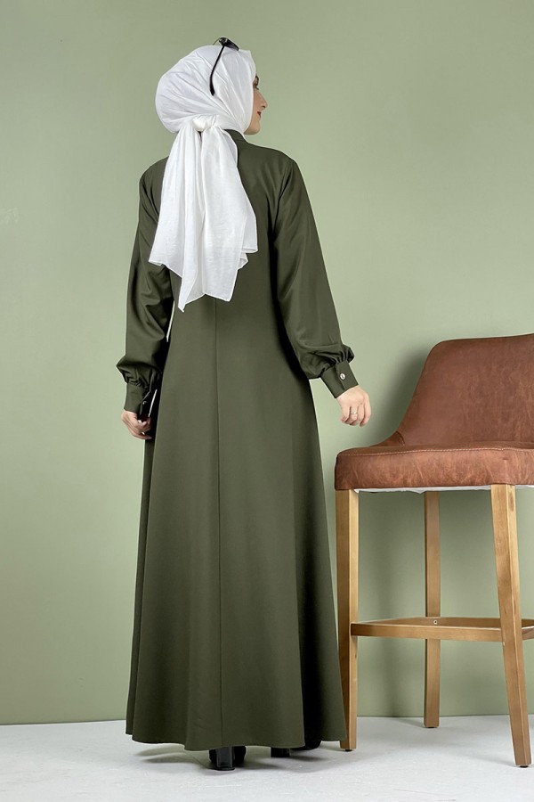 Moda Çizgi Büyük Beden Ferace