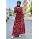 Moda Çizgi Tesettür Elbise