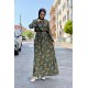 Moda Çizgi Tesettür Elbise