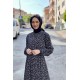 Moda Çizgi Tesettür Elbise