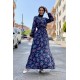 Moda Çizgi Tesettür Elbise
