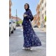 Moda Çizgi Tesettür Elbise