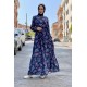 Moda Çizgi Tesettür Elbise