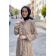 Moda Çizgi Tesettür Elbise
