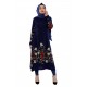 Moda Çizgi İşlemeli Krep Şal