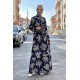 Moda Çizgi Tesettür Elbise