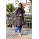 Moda Çizgi Desenli Tunik