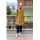 Moda Çizgi Desenli Tunik