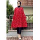 Moda Çizgi Desenli Tunik