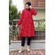 Moda Çizgi Desenli Tunik