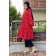 Moda Çizgi Desenli Tunik