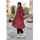 Moda Çizgi Desenli Tunik