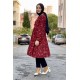 Moda Çizgi Desenli Tunik