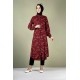 Moda Çizgi Desenli Tunik