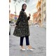 Moda Çizgi Desenli Tunik