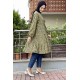 Moda Çizgi Desenli Tunik