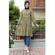 Moda Çizgi Desenli Tunik