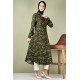 Moda Çizgi Desenli Tunik