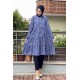 Moda Çizgi Desenli Tunik