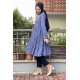 Moda Çizgi Desenli Tunik