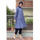 Moda Çizgi Desenli Tunik