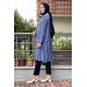 Moda Çizgi Desenli Tunik