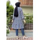Moda Çizgi Desenli Tunik