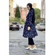 Moda Çizgi Desenli Tunik