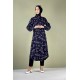 Moda Çizgi Desenli Tunik