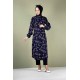 Moda Çizgi Desenli Tunik