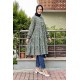 Moda Çizgi Desenli Tunik